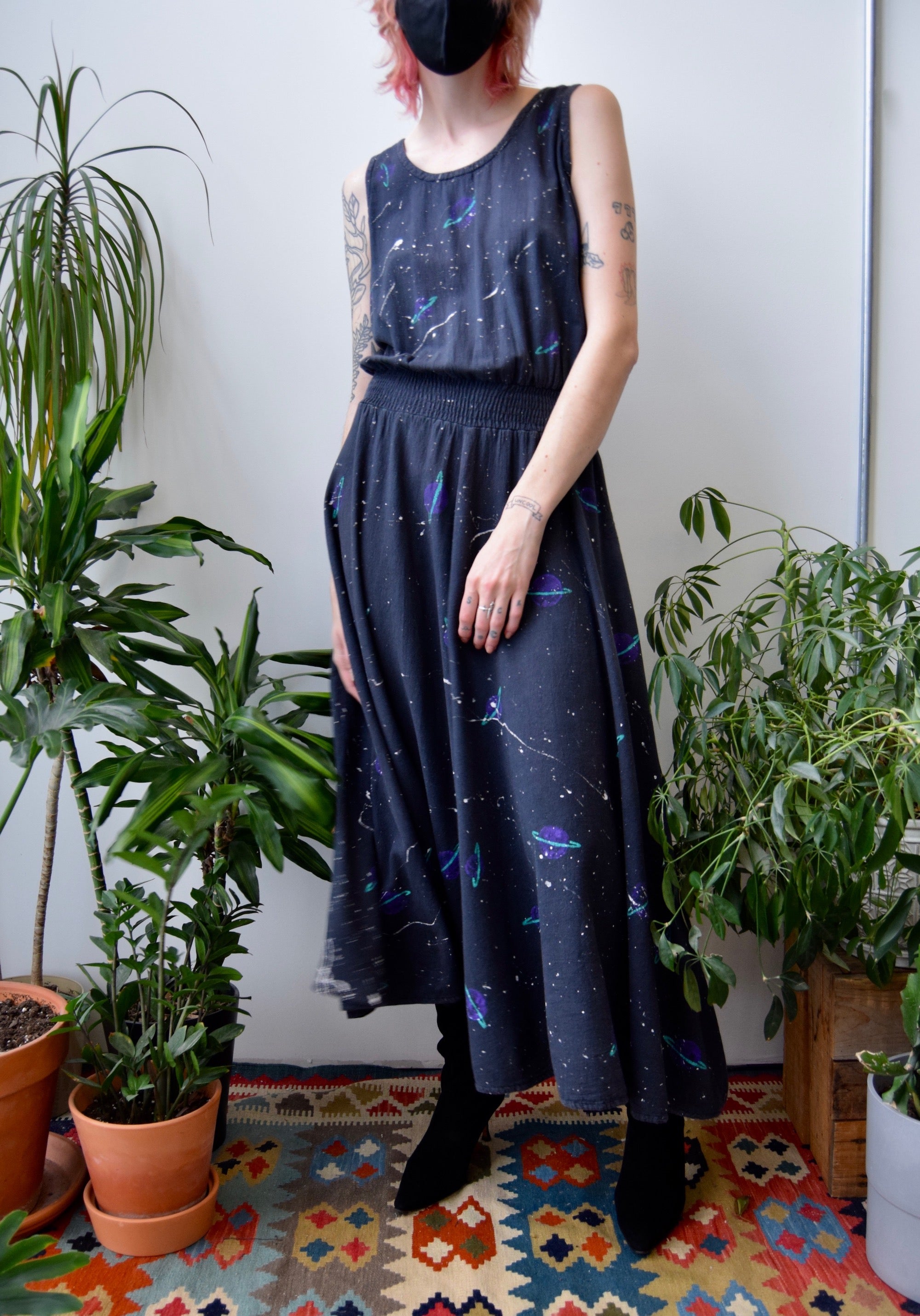 Space Case Cotton Dress