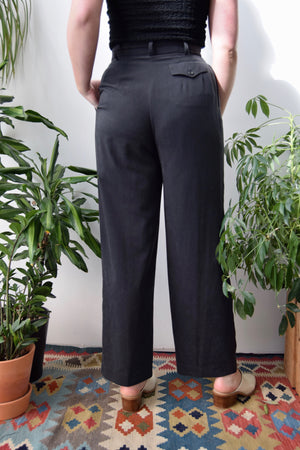Ink High Waisted Trousers