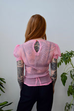 Forties Chiffon Silk Blouse