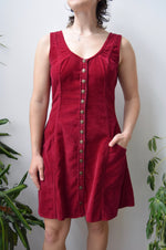 Raspberry Jam Velvet Dress