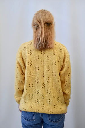 Dandelion Cut Out Sweater