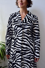 Le Chateau Zebra Coat