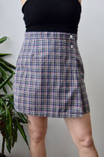 Paris Sport Plaid Skort