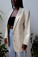 90s Linen Blazer