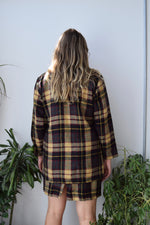 Nineties Plaid Skirt Set