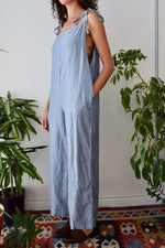 Chambray Linen Jumpsuit