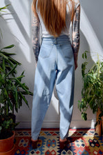 Light Wash Balloon Jeans