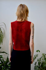 Diamond Chenille Vest