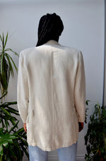 90s Linen Blazer