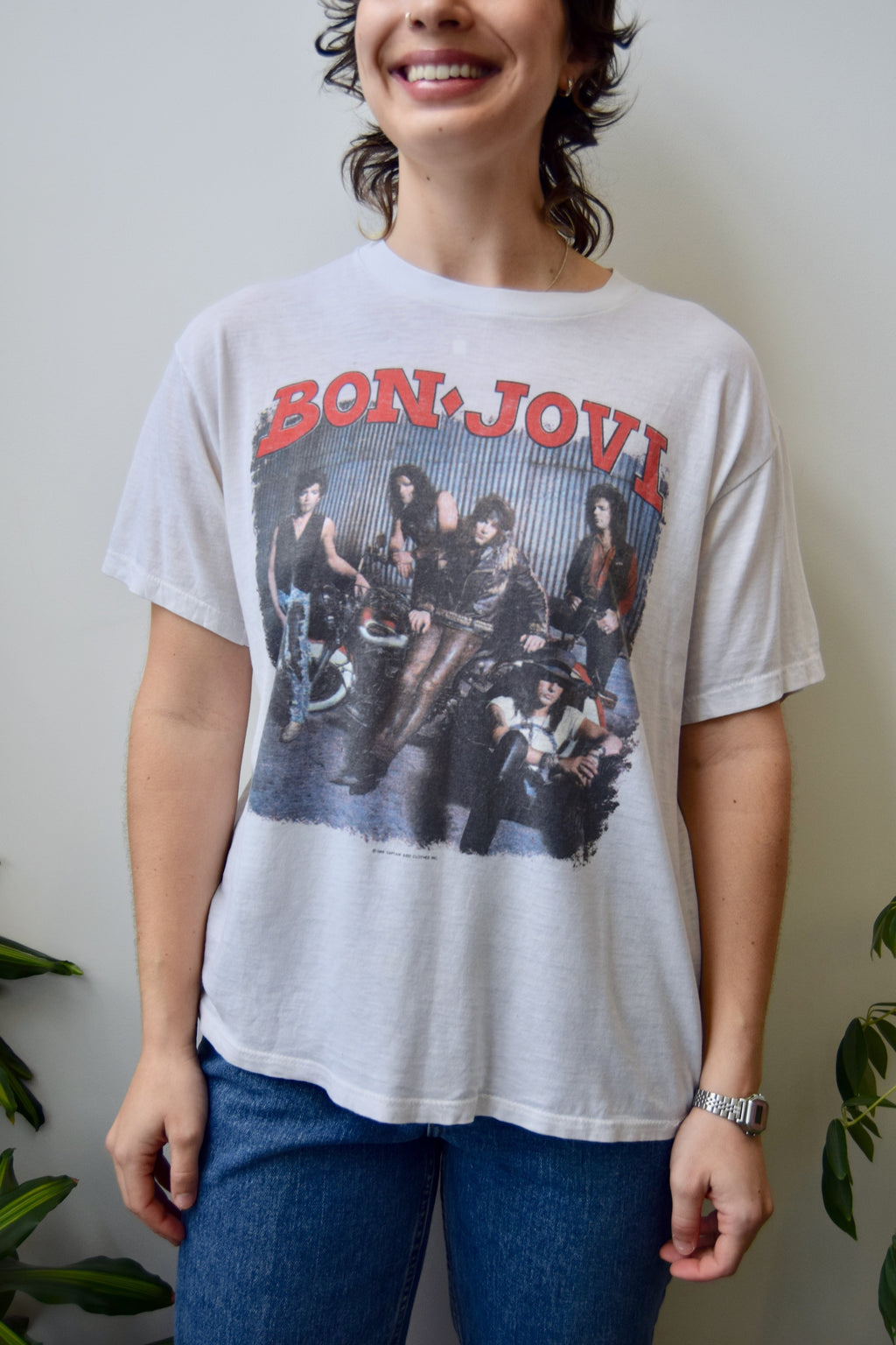 1989 Threadbare Bon Jovi Tee