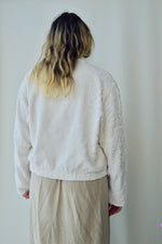 Textured Cream Cotton Jacket