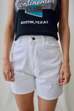 White Wrangler High Waisted Shorts