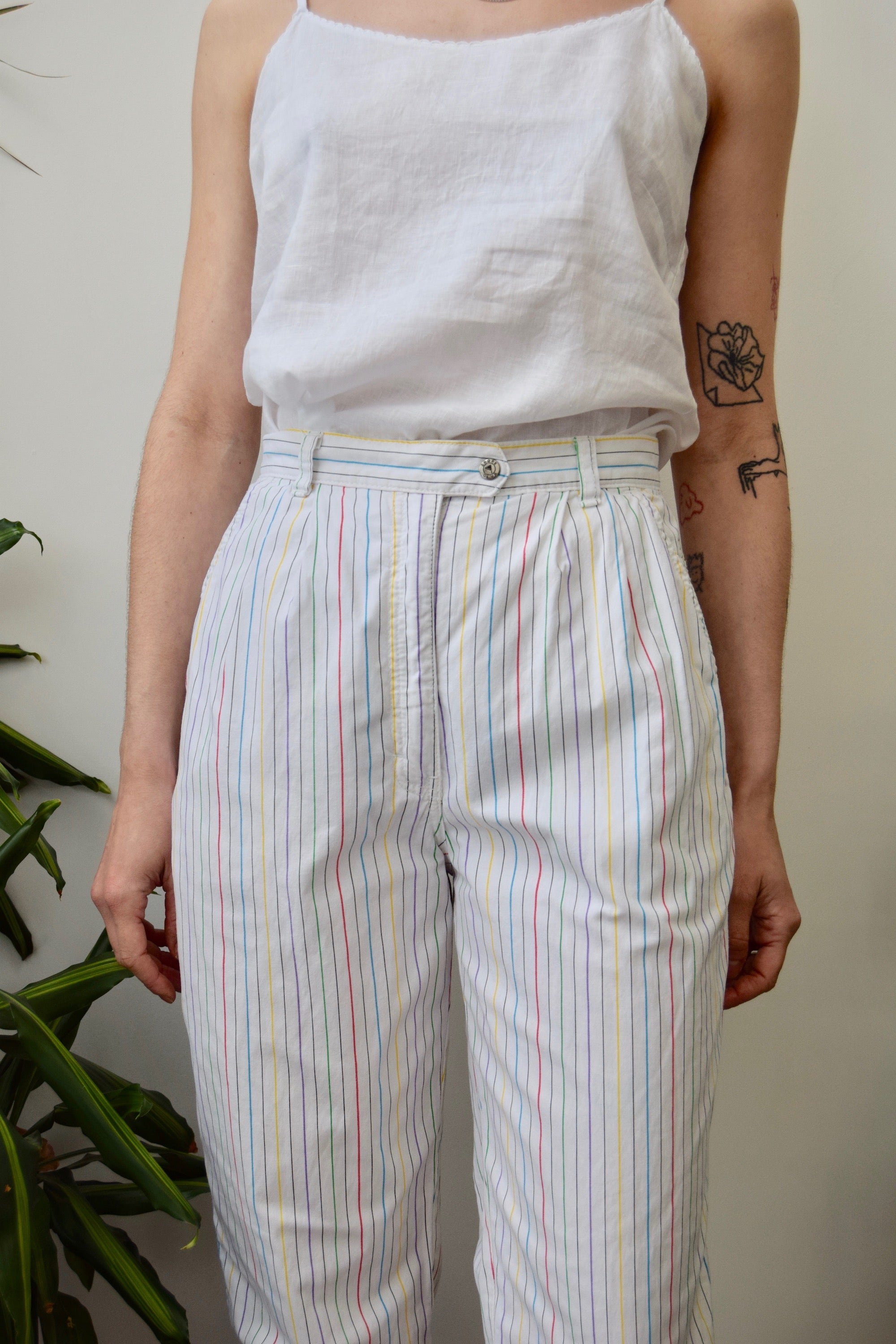 Nineties Cotton Rainbow Pants