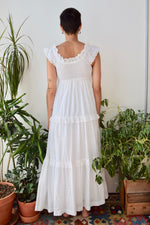 Seventies "Roberta of California" Eyelet Dress