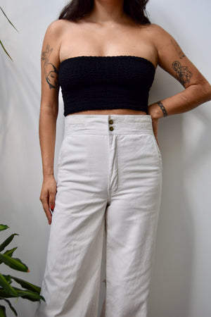 Cream Seventies Wide Leg Jeans