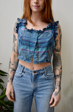 Ruffle Summer Crop Top