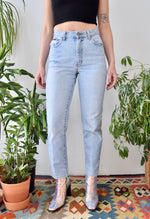 DKNY Light Wash Tapered Jeans