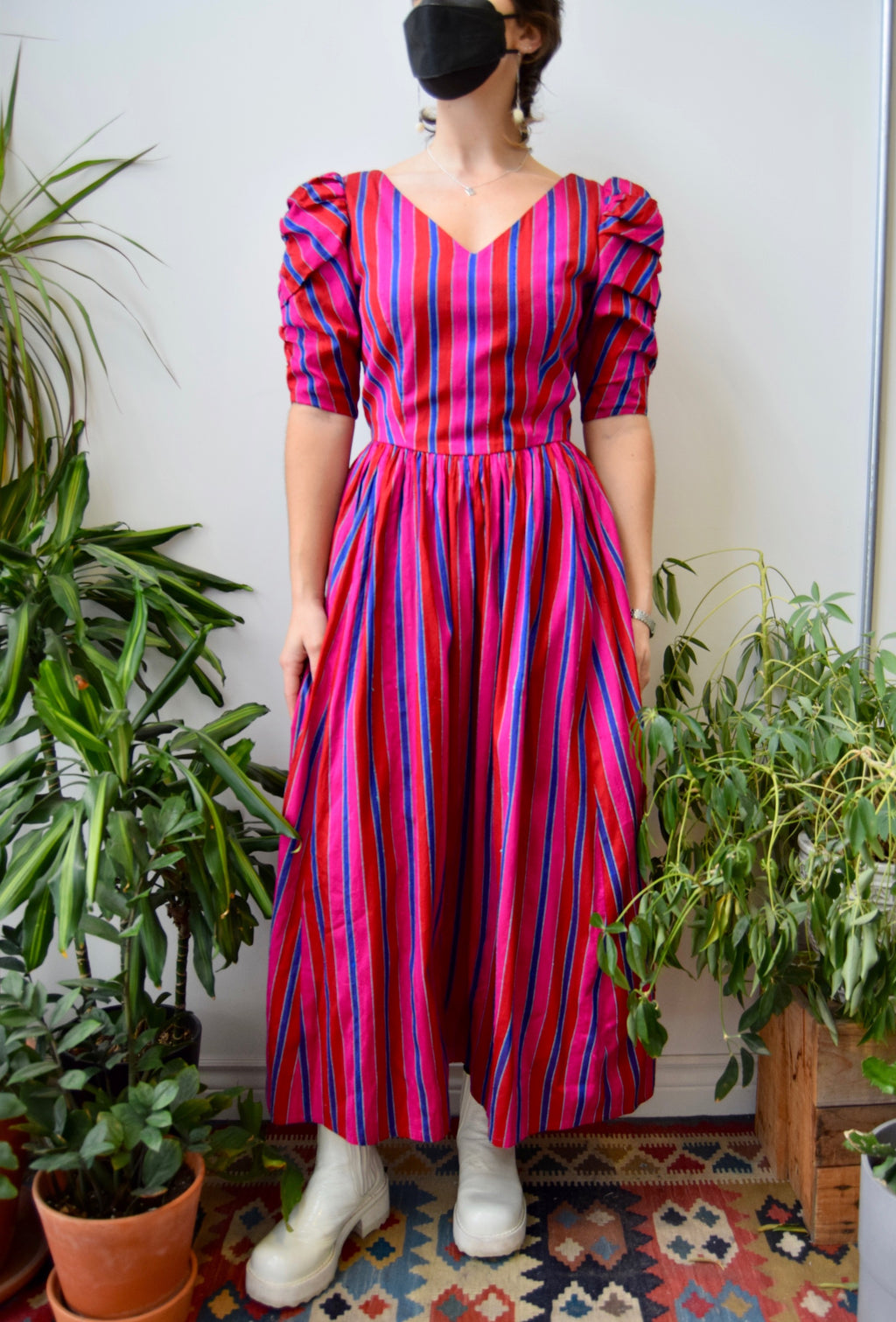 Red And Pink Go Dress