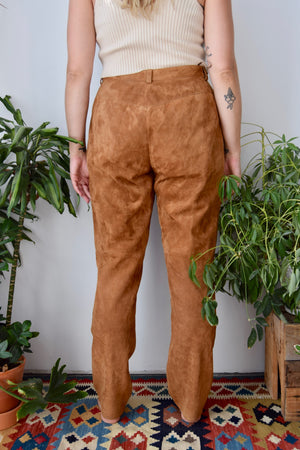 Tawny Suede Pants