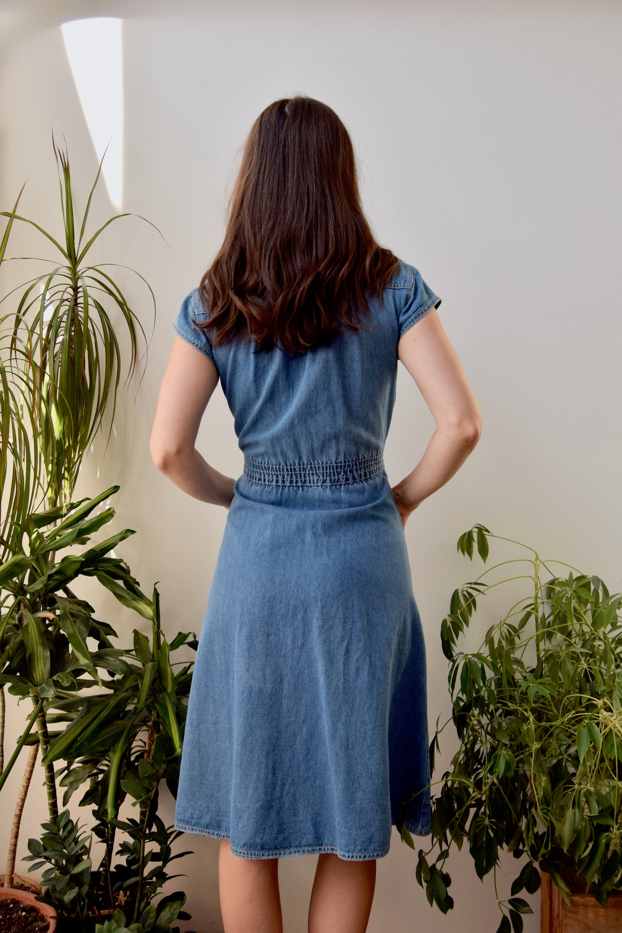 Seventies Denim Shirtdress