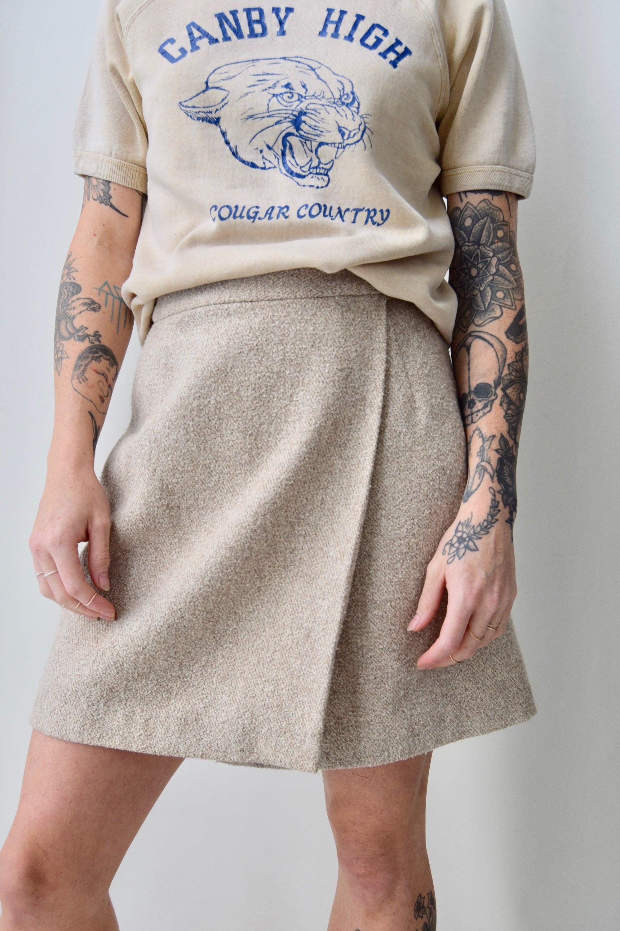 Wheat Wrap Skirt