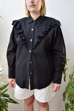 Top Rail Ruffle Western