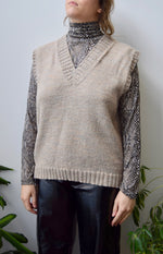 Taupe Sweater Vest