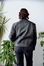 1930's/1940's Black Leather Jacket