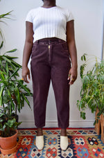 Purple Brown Cords