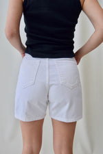 White Wrangler High Waisted Shorts