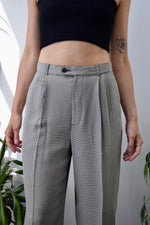 Micro Houndstooth Trousers