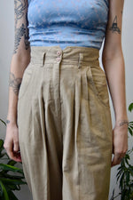 Highest Waist Ramie Trousers