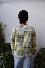 Plaid Cotton Toggle Jacket