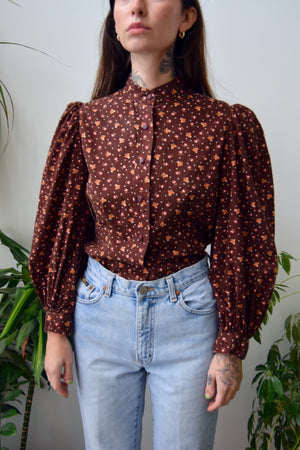 Autumnal Antique Inspired Blouse