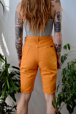 Sixties Orange "Ranch Craft" Denim Clam Diggers