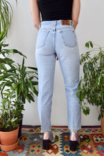 DKNY Light Wash Tapered Jeans