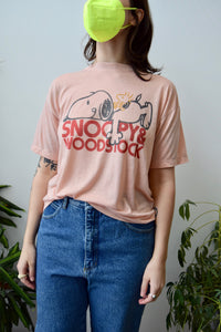 Vintage Snoopy & Woodstock Tee!