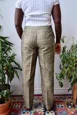 Silk Latte Trousers