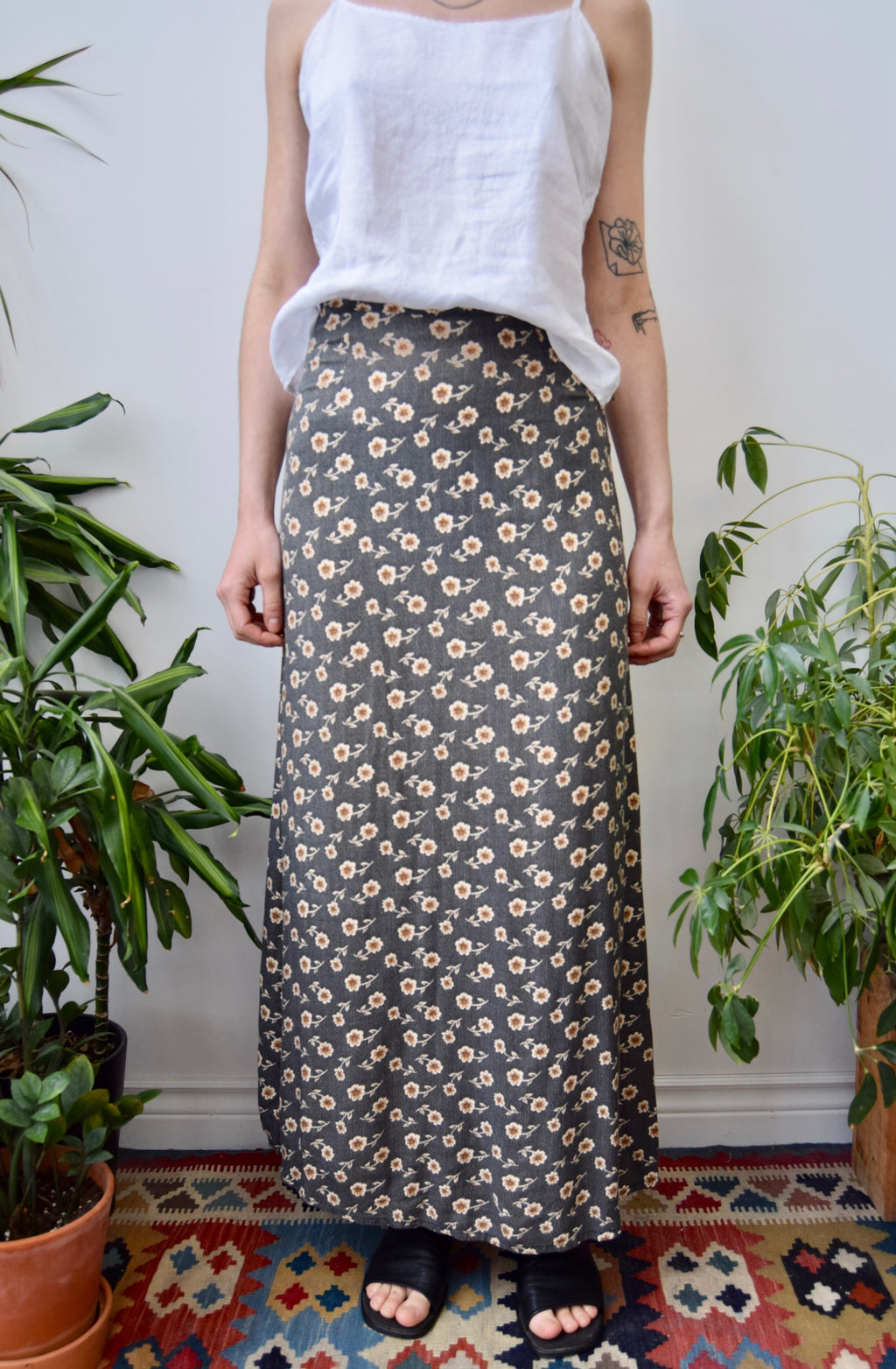 Dreamy Floral Maxi Skirt