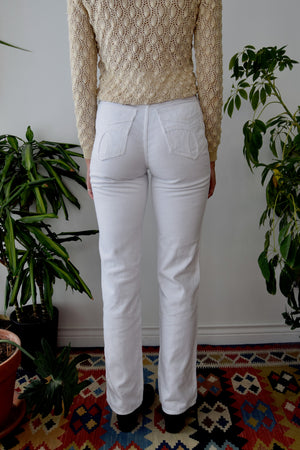 Changing Scene White Jeans