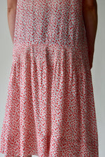 Vintage 1920's/1930's Cotton Cherry Novelty Print Dress