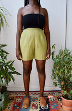 Sixties Mossy Shorts