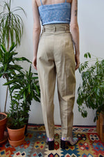 Highest Waist Ramie Trousers