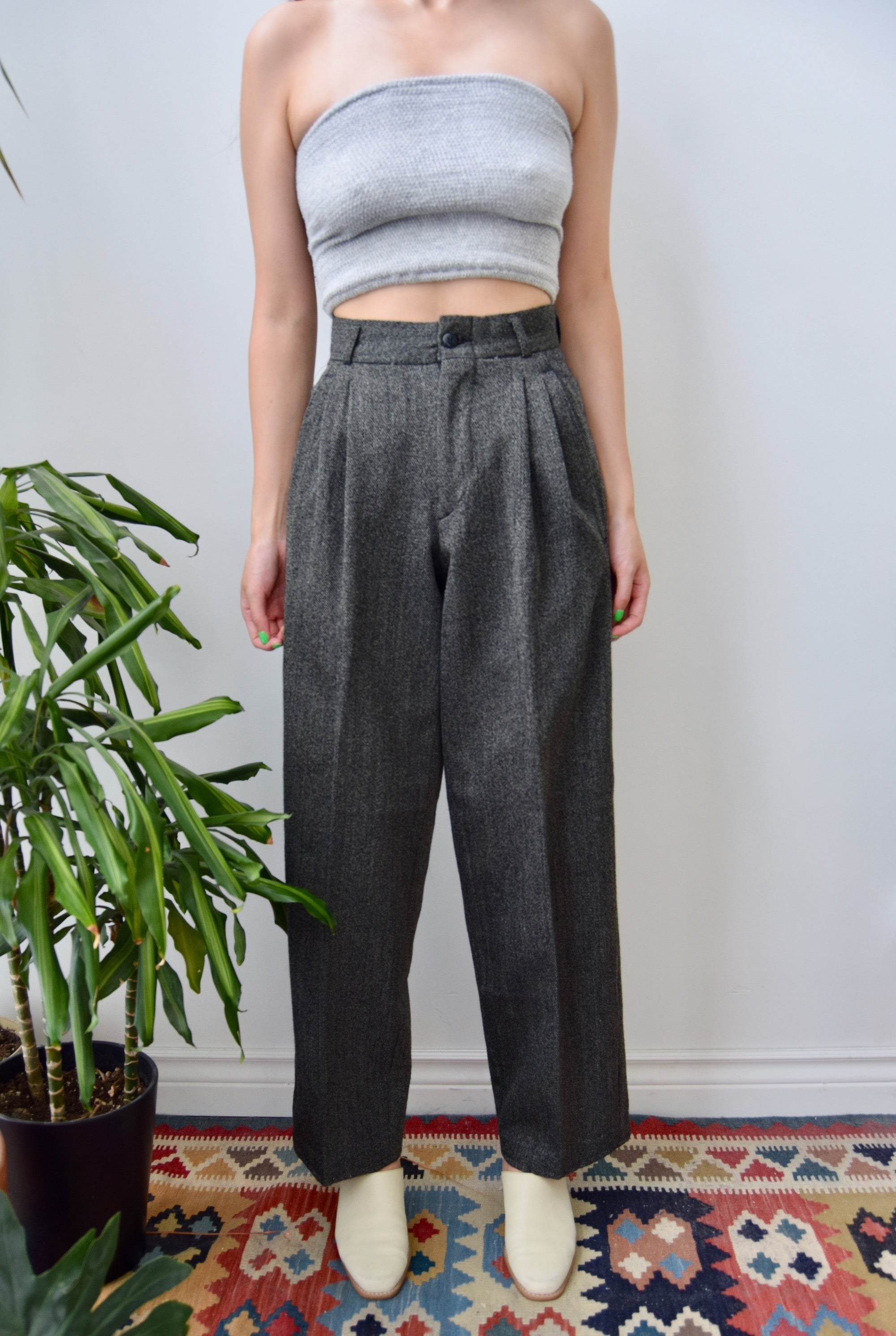 Vintage Le Chateau Wool Trousers – Community Thrift and Vintage