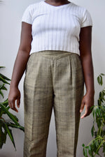 Silk Latte Trousers