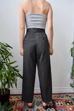 Vintage Le Chateau Wool Trousers