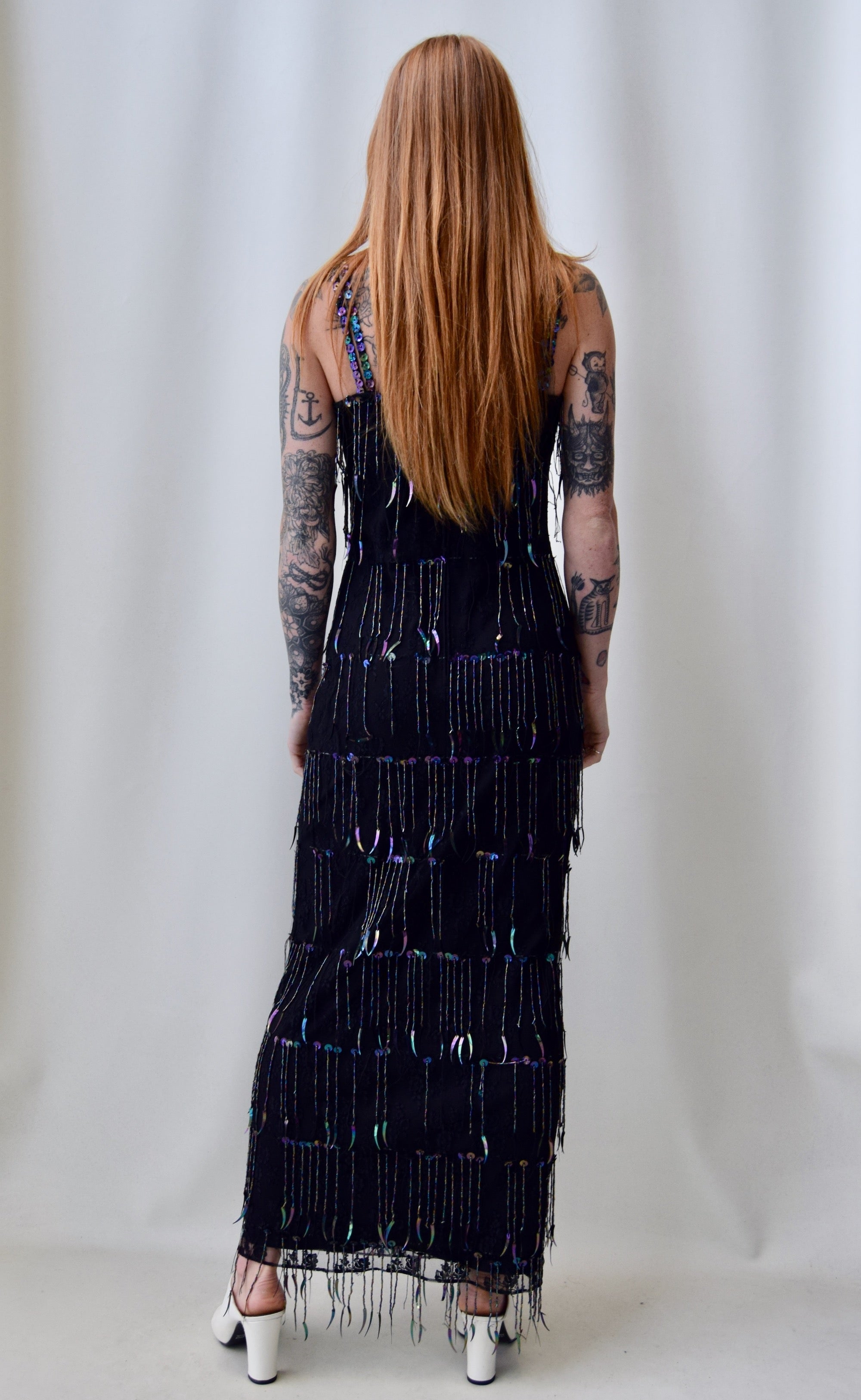 'Attitudes' Sequin Gown