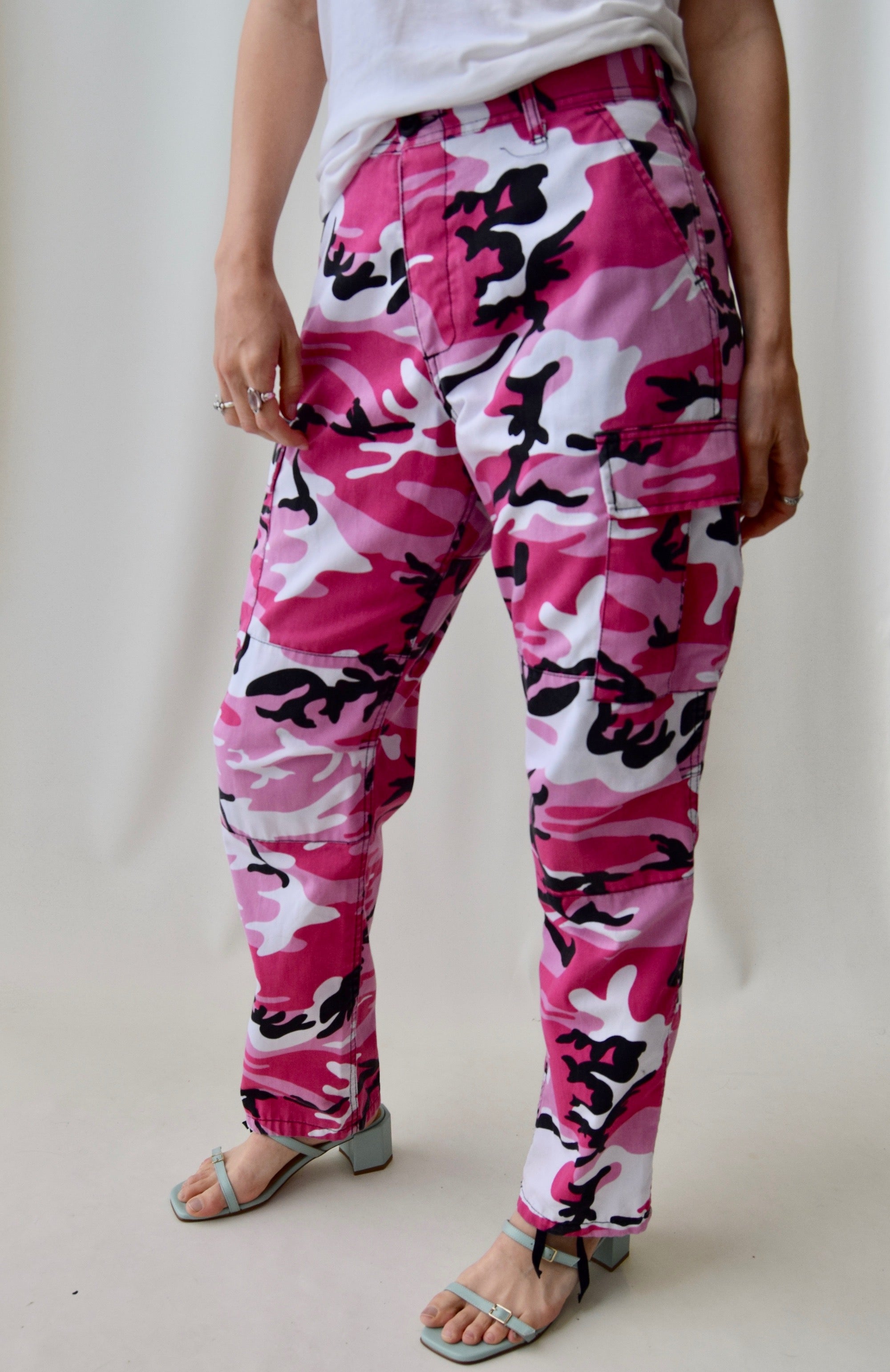 Pink Camo Army Pants