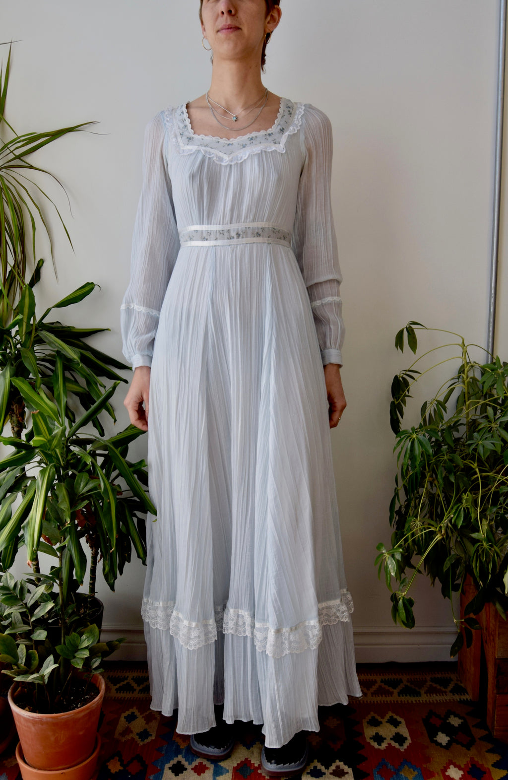 Gauzy Gunne Sax Prairie Gown