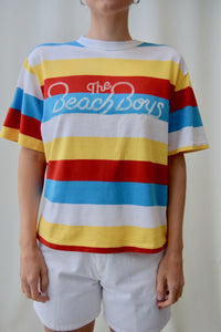 Vintage Striped Beach Boys T-Shirt
